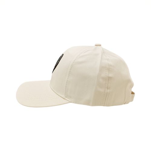 Gorra ivory estampada para mujer