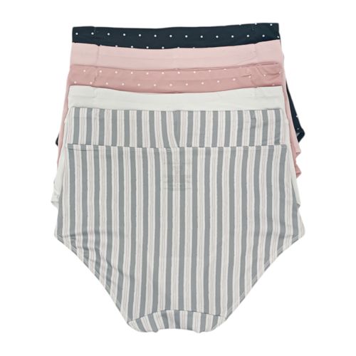 Set de 5 panties multicolor para mujer