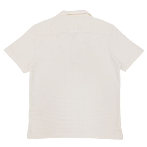 Camisa tipo polo ivory para hombre