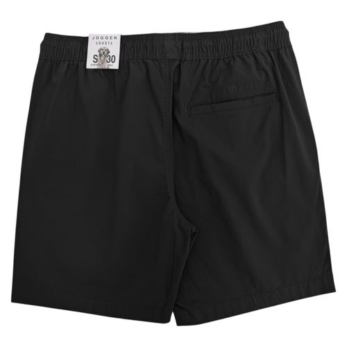 Short negro sólido para hombre