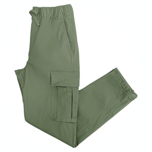 Pantalón verde cargo para hombre