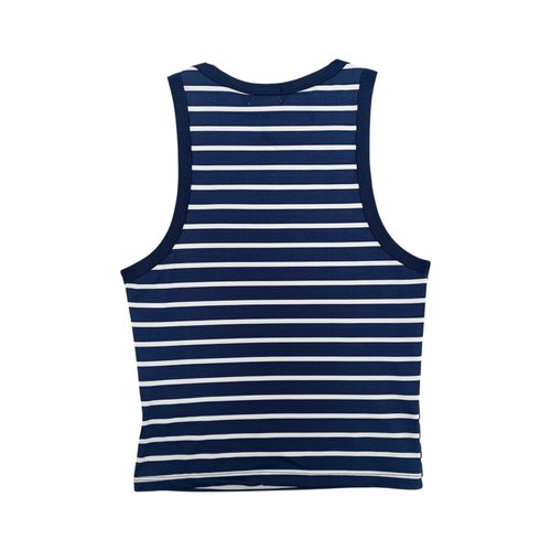 Tank top bicolor rayado para mujer