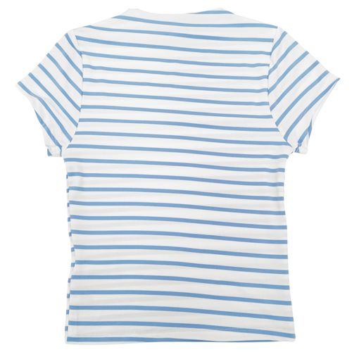 Camiseta bicolor rayado para mujer