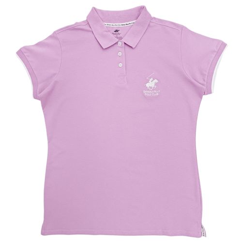 Blusa tipo Polo bordada para mujer