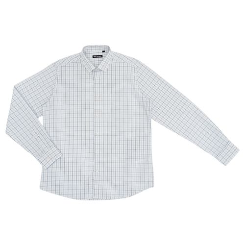 Camisa casual blanca para hombre