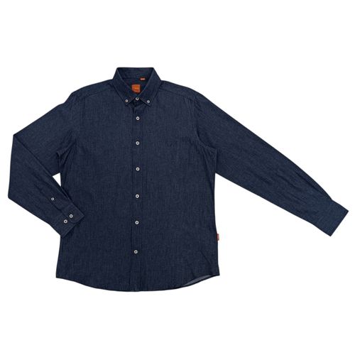 Camisa casual navy para hombre