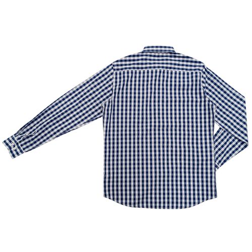 Camisa casual bicolor para hombre