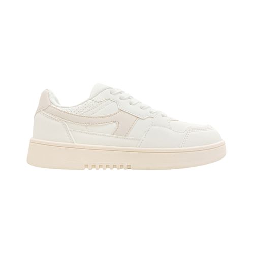 Sneakers bicolores con textura para mujer