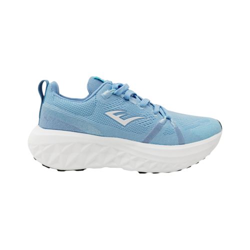 Sneakers celestes con textura para mujer
