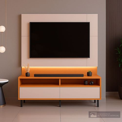 Centro de entretenimiento para TV de 65" pulgadas Antares