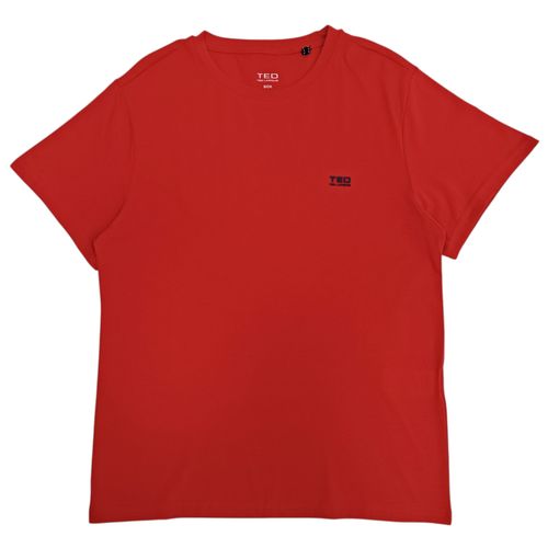 Camiseta roja para hombre