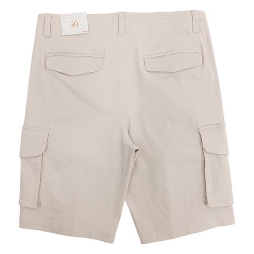 Short cargo beige para hombre