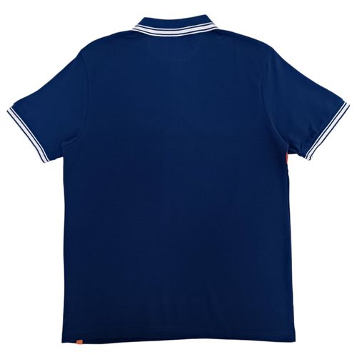 Camisa tipo polo rayada para hombre