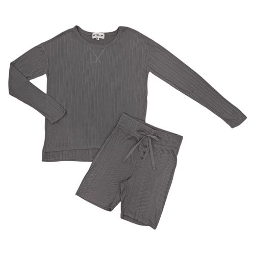 Pijama con textura para mujer