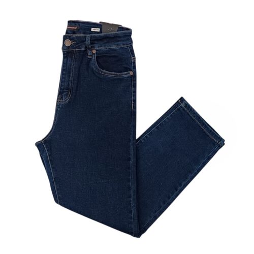 Mom jeans sólido curvy para mujer