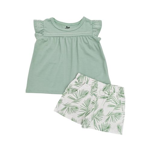 Conjunto verde para niña