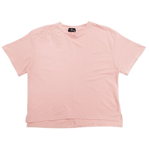 Camiseta rosa para mujer