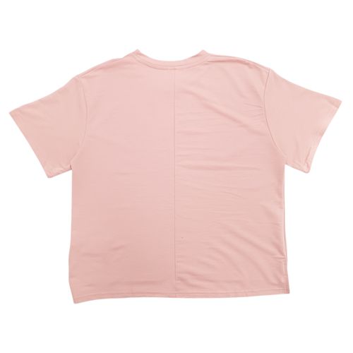Camiseta rosa para mujer