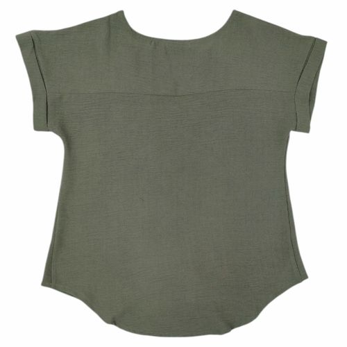 Blusa verde para mujer