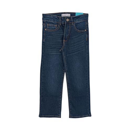 Jeans recto azul oscuro para niño