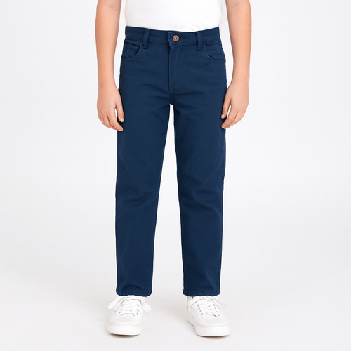 Jeans recto azul para niño