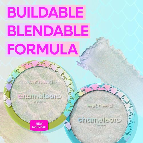 Chameleon Chrome Highlighter Iluminador en Polvo con Pigmentos Iridiscentes