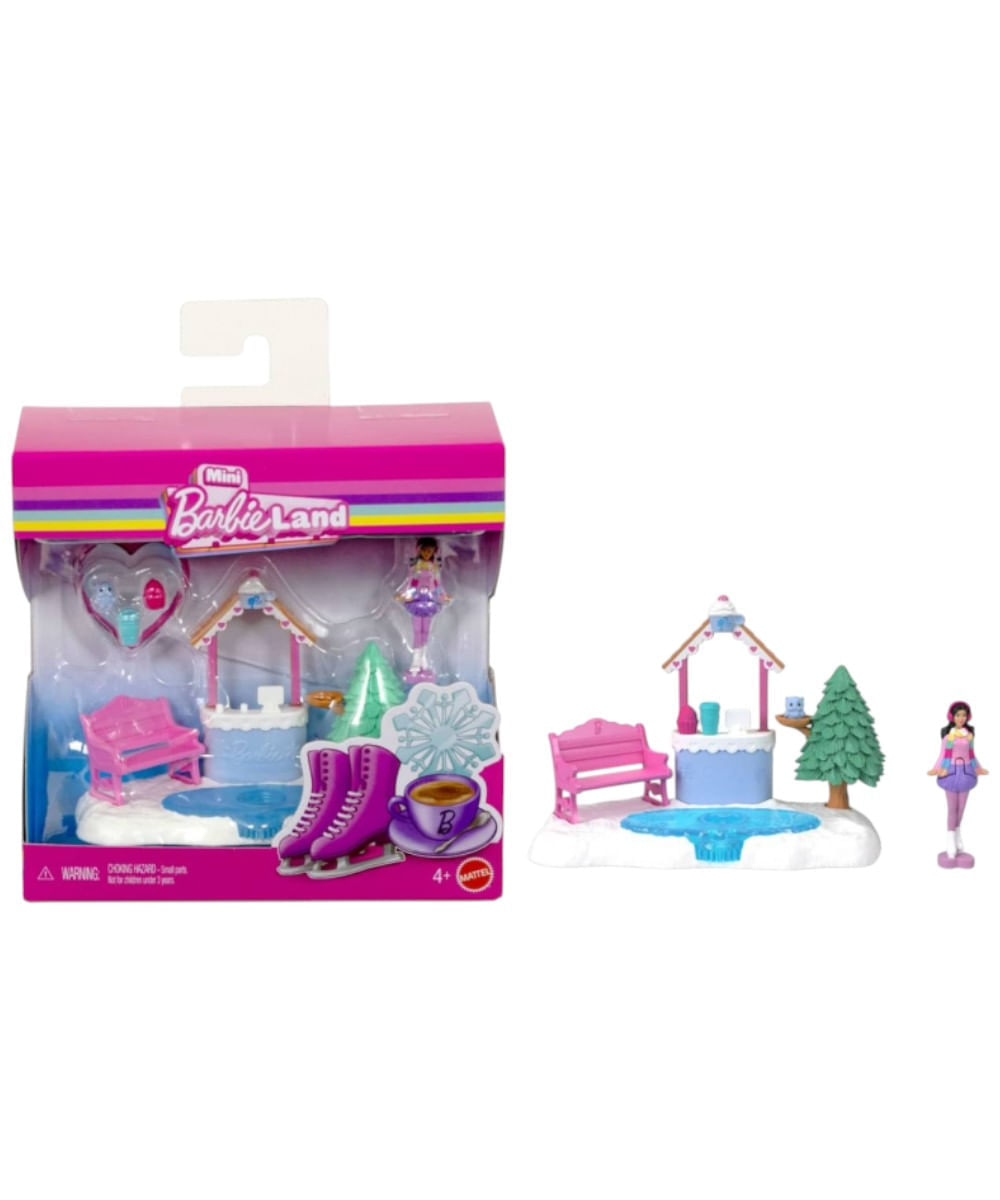 Barbie, Extra Mini Minis, Confezione da 5 mini Bambole alte 8+ cm, Ciascuna con Abiti Colorati