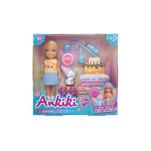 Muñeca de 5plg con accesorios para bebé niña