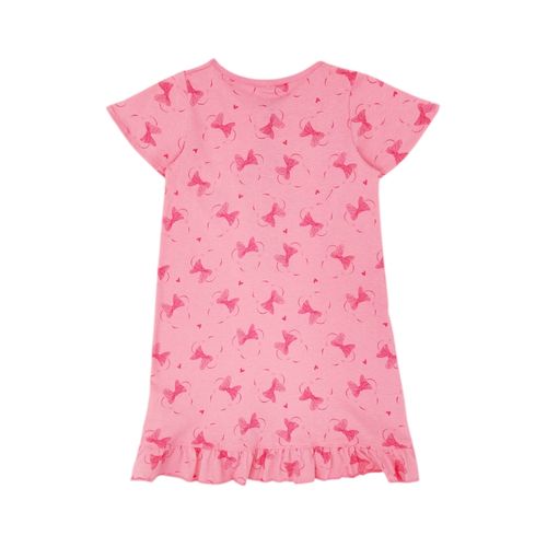Camisón St. Jacks estampado en color rosa con cuello redondo para niña