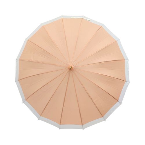 Sombrilla larga plegable en color rosa