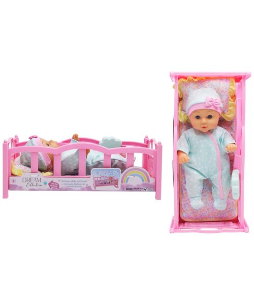Dream collection muñeca en cuna mecedora