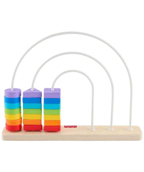 Fisher-price juguete para bebés contando colores de madera