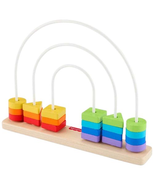 Fisher-price juguete para bebés contando colores de madera