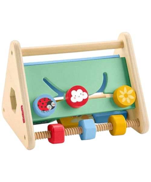 Fisher-price juguete triángulo de actividades de madera
