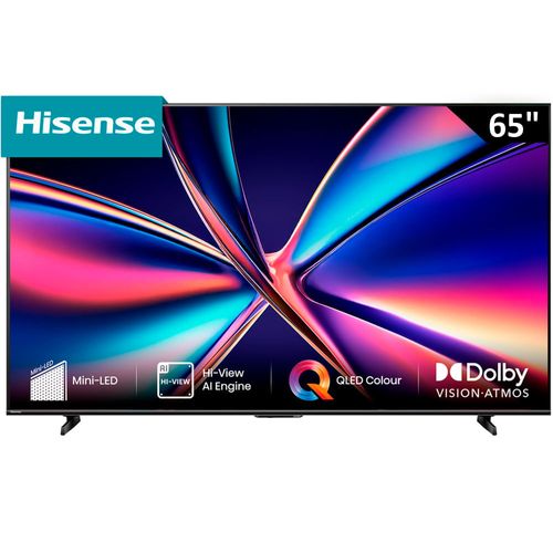 Pantalla Hisense 65" (165.1 cm) ULED UHD 4K HDR10+ 65U6N