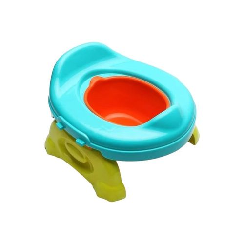 Inodoro de entrenamiento bicolor