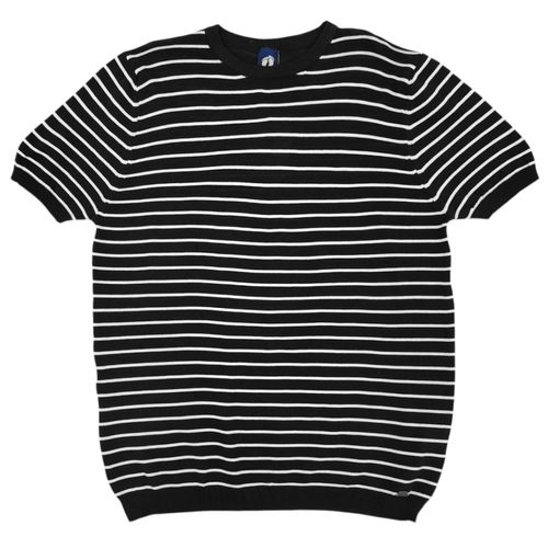 Camiseta rayada bicolor para hombre