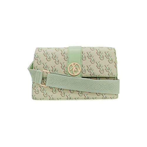 Cartera satchel  Alexis Bendel color verde para mujer
