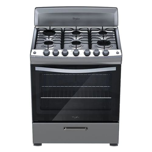 Cocina 6 quemadores con horno a gas 76 cm (30") LWF5150D Whirlpool