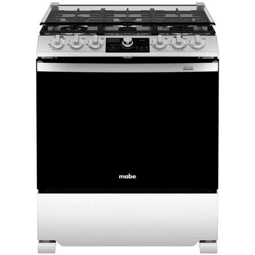 Cocina 6 quemadores con hornoa gas 76 cm (30") EMH7613DTSS0 Mabe