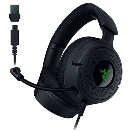 Audífono cableado gaming Razer Kraken V4 X