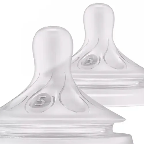 Set de 2 biberones natural response flow 5 6M+