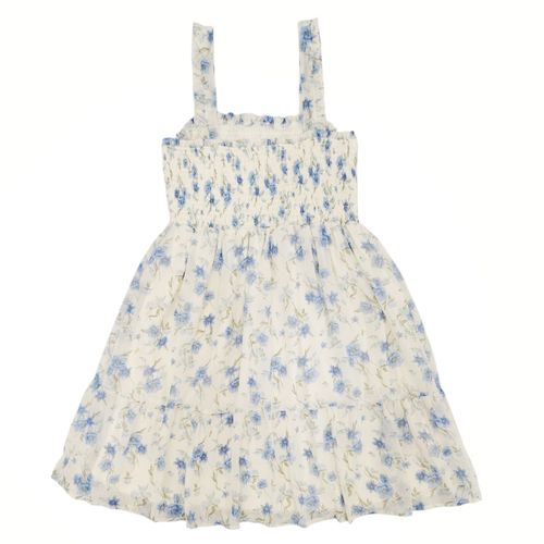 Vestido bicolor corto con vuelo para mujer