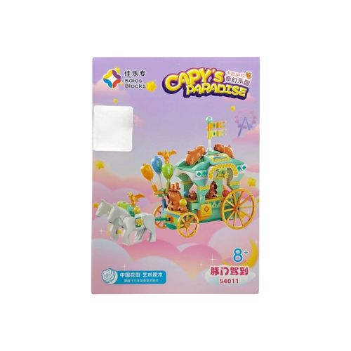 Bloques armables con textura en multicolor