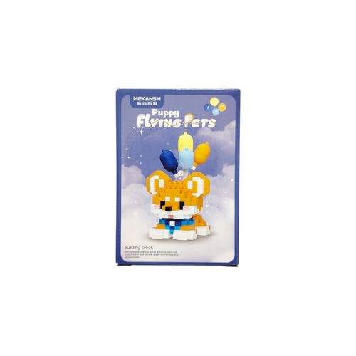 Bloques de costrucción en forma mini perro