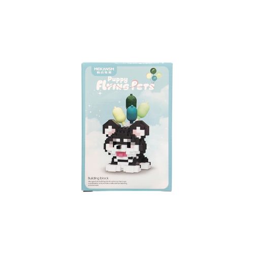 Bloques de costrucción en forma mini perro