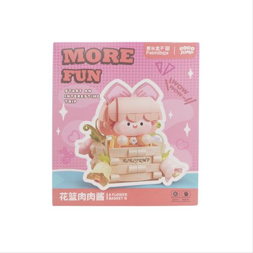 Bloques armables multicolor para niña