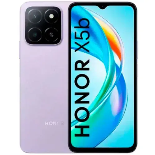 Celular Honor X5B 128 GB 4 GB RAM Pantalla 6.56" (16.66 cm) MediaTek Helio G36 Rendimiento confiable Cámara Posterior 13 MP