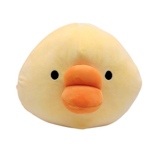 Peluche en forma de pato color amarillo