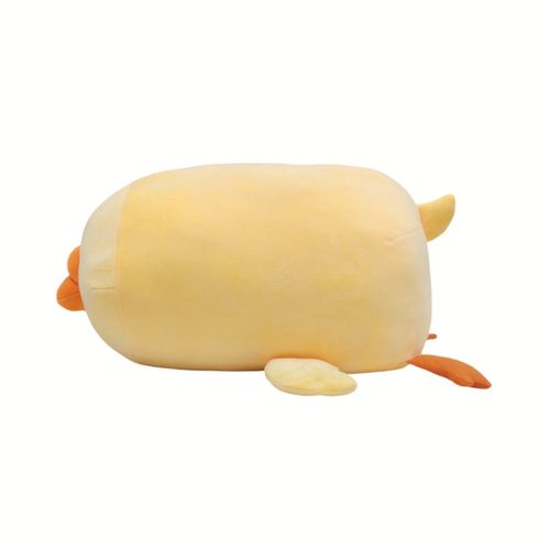 Peluche en forma de pato color amarillo